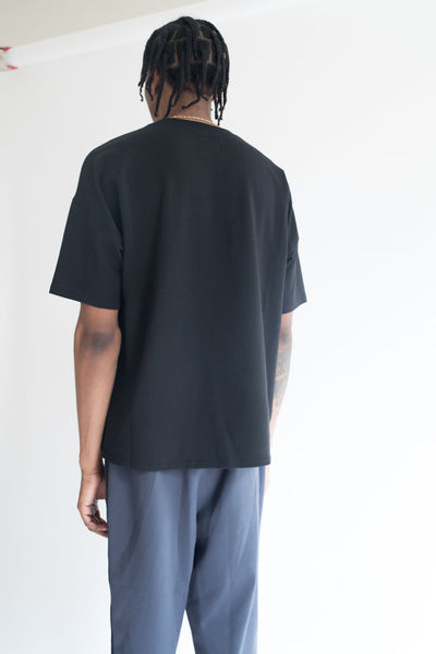 JACKED OVERSIZE TEE-BLACK – noquitsociety